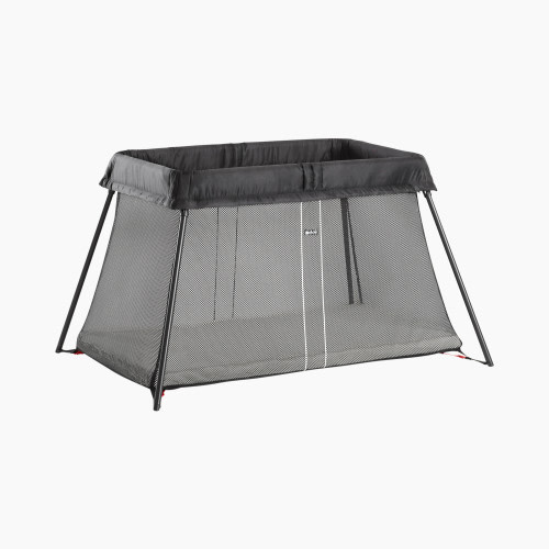 Babybjörn Travel Crib & Organic Sheet Bundle - Black