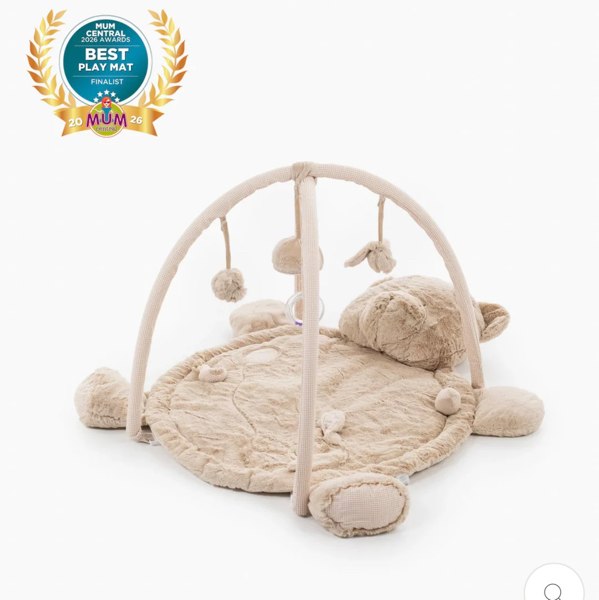 Bear Playmat & Gym | Beige