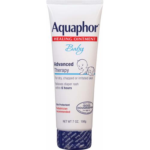 Aquaphor Baby Healing Ointment - For Chapped Skin, Diaper Rash and Minor Scratches - 7 oz. Tube
