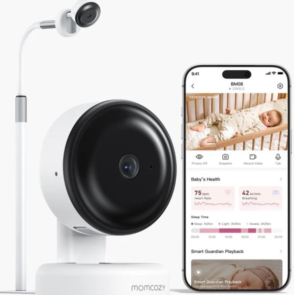 Momcozy Contact-Free Smart Baby Monitor (BM08)