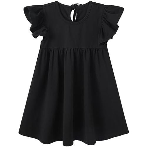 pureborn Toddler Girls Sleeveless Summer Dresses 1-8 Years