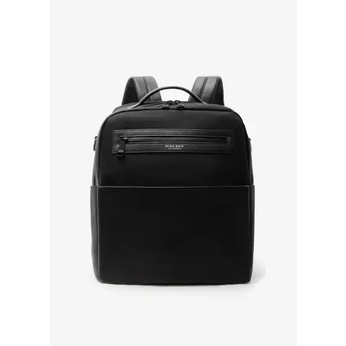 Noah Full Backpack (Nylon) Black/Black