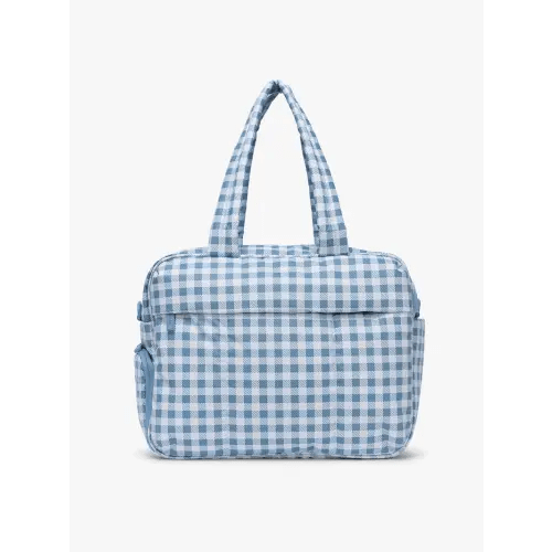 Luka Duffel - FRENCH BLUE GINGHAM