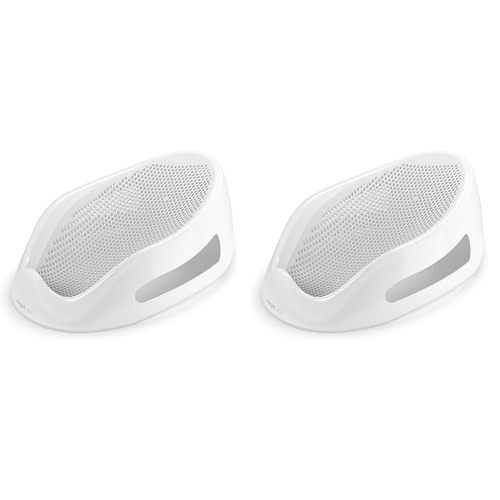 Angelcare Baby Bath Support (Grey) | Ideal for Babies Less Than 6 Months Old (Pack of 2)