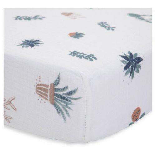 Little Unicorn Cotton Muslin Crib Sheet