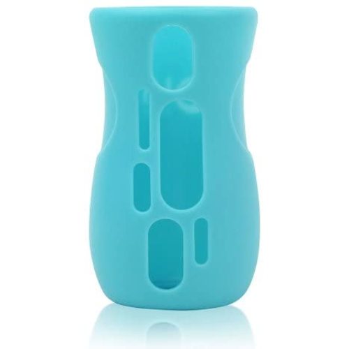 Olababy Silicone Sleeve for Avent Natural Glass Bottles (8 oz, Blue) - 8 Ounce