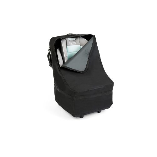 J.L. Childress Wheelie Car Seat Travel Bag, Black