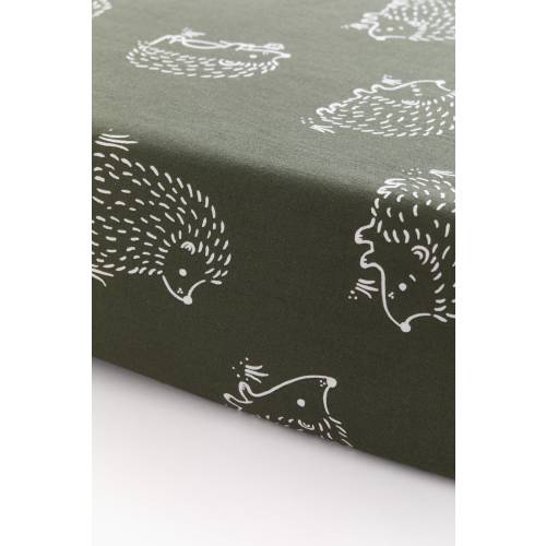 PATTERNED COTTON FITTED SHEET