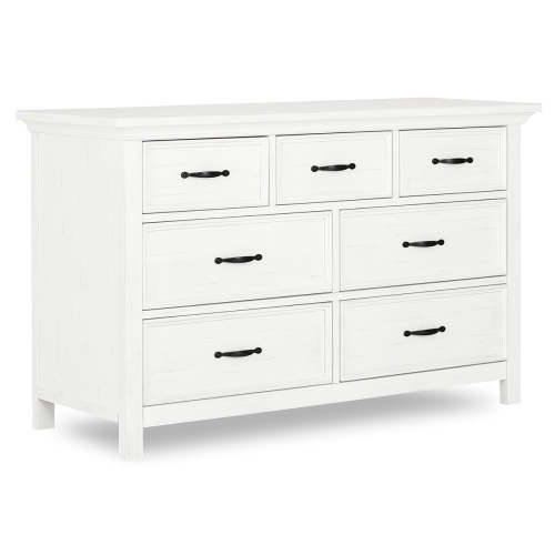 Evolur Belmar Double Dresser — buybuy BABY in Weathered White