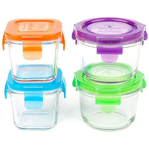 WEAN GREEN Glass Cube Set, 4 CT