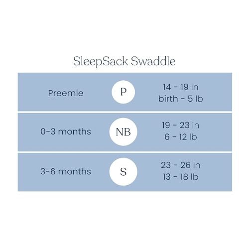 HALO 100% Cotton Sleepsack Swaddle, 3-Way Adjustable Wearable Blanket, TOG 1.5, Campsite, Small, 3-6 Months - Small (Pack of 1)
