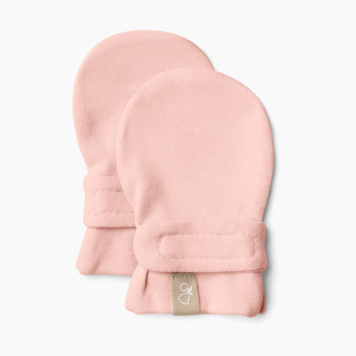Goumi Kids x Babylist Stay On Baby Mitts - Blush, 0-3 M