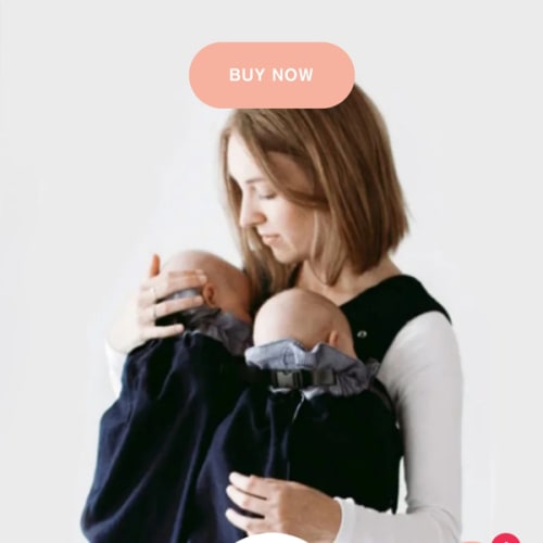 The Weego TWIN Baby Carrier