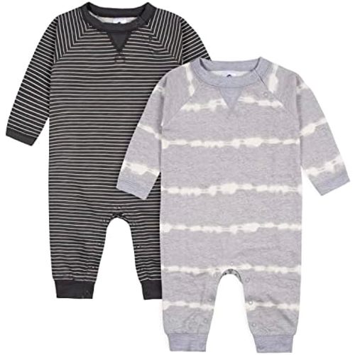 Gerber baby-boys 2-pack Long Leg RomperBaby and Toddler T-Shirt Set