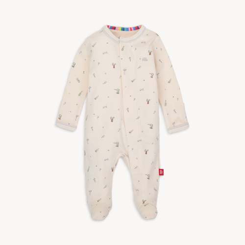 fix it friends organic cotton magnetic parent favorite footie