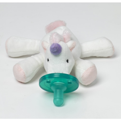 WubbaNub Baby Unicorn Infant Plush Pacifier Holder
