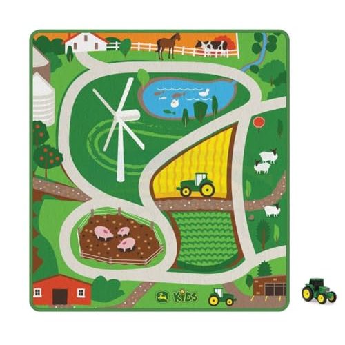 John Deere Farm PlayMat with Tractor - LP84431-TRACTOR
