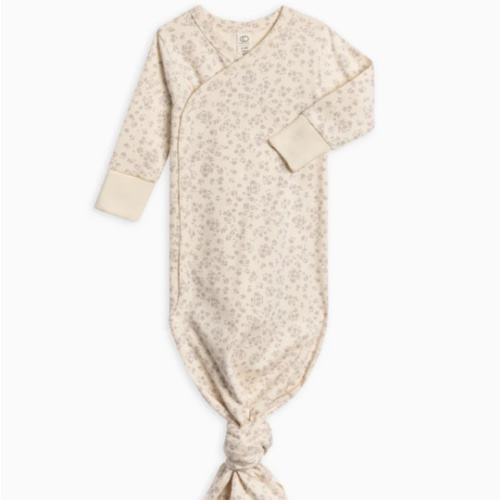 Indy Kimono Gown - Maria Floral / Lilla - NB