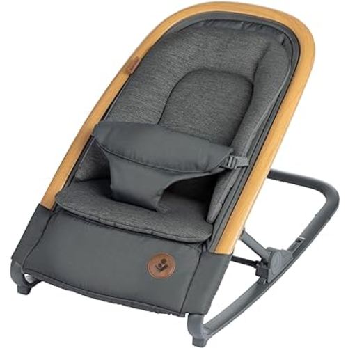 Maxi-Cosi 2-in-1 Kori Rocker, folds flat, travel, washable fabrics, Classic Graphite