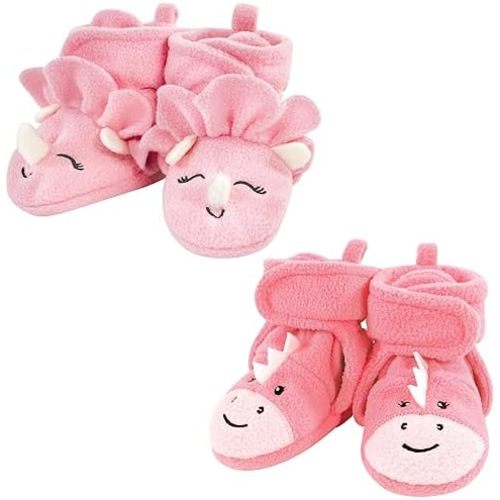 Hudson Baby Unisex-Child Cozy Fleece Booties Winter Accessory Set Size: 6-12mo