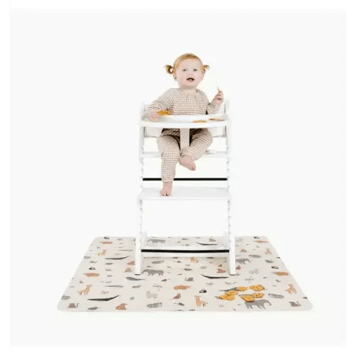 Brands We Love Menagerie High Chair Mat by Janie and Jack
