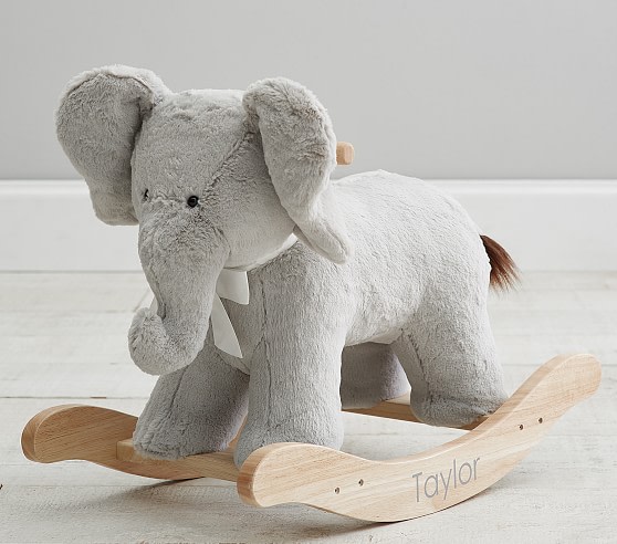 Plush Nursery Rocker - Elephant