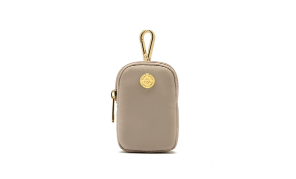 HAPP Brand Clip-On Pouch in Beige
