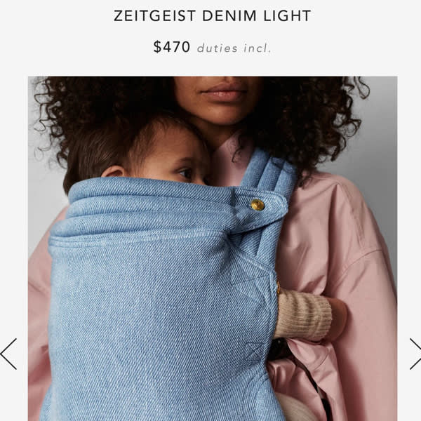 Denim Light | Zeitgeist Baby Carrier | SHOP ARTIPOPPE
