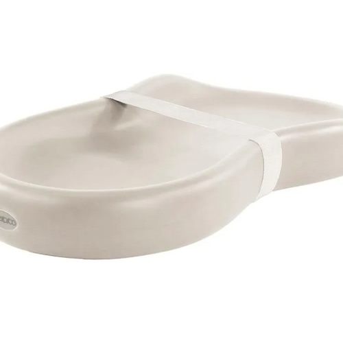 Keekaroo Peanut Changer Vanilla – The Original Made in USA Easy-to-Clean Changing pad and The only Shell Over Foam, Fully impermeable to Fluid