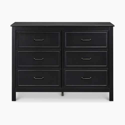 DaVinci Charlie 6-Drawer Double Dresser - Ebony