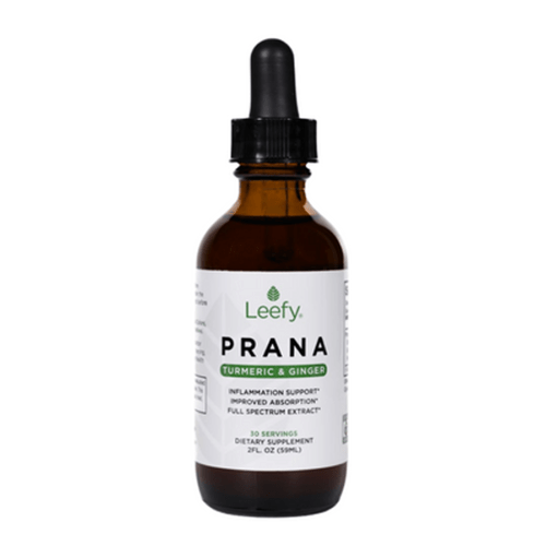 PRANA by Leefy Organics | Turmeric, Ginger, Black Pepper Tincture