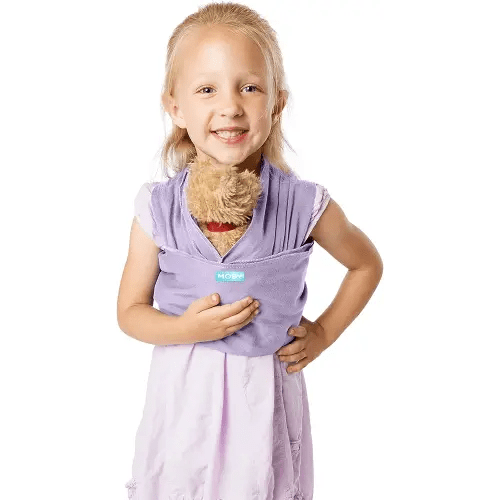 Moby Wrap Classic Mini Baby Wrap Carrier in Amethyst