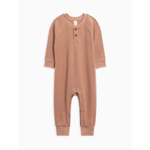 Crosby Waffle Knit Henley Romper