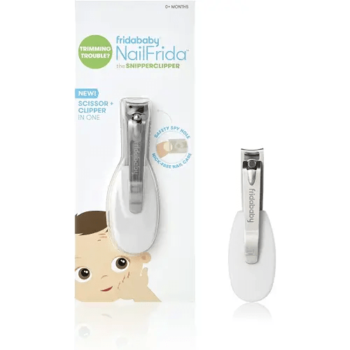 Frida Baby NailFrida The SnipperClipper, Baby Nail Clipper, Infant Nail Clipper for Baby with Safety Spyhole, for Newborns and up