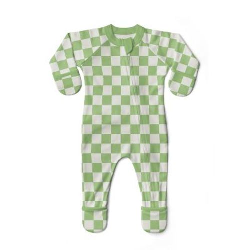 Goumi Grow With You Footie + Snug Fit - Cabana Green 6-9m