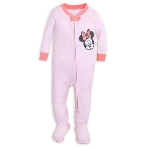 Minnie Mouse Long Sleeve Stretchie Sleeper for Baby | shopDisney
