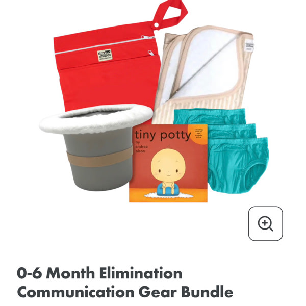 0-6 Month Elimination Communication Gear Bundle