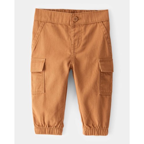 Baby Utility Twill Cargo Pants - Brown - OshKosh | Carter's