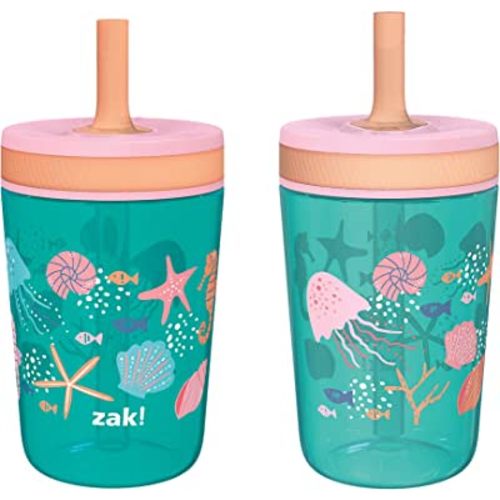 Zak Designs 15oz Baby Shark Kelso Tumbler Set-, by SAM