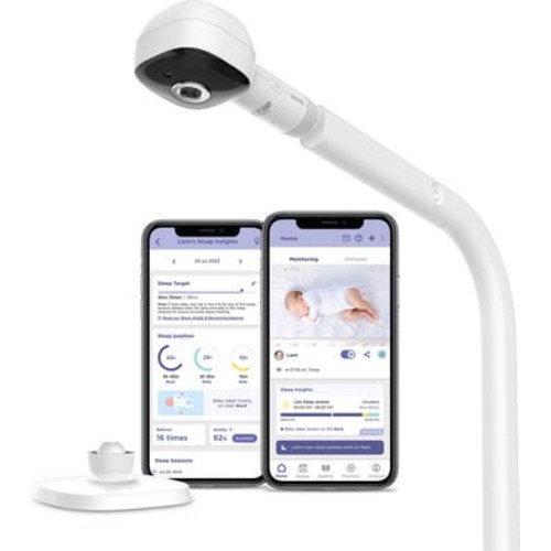 Skyvision AI Pro Baby Monitor with Adjustable Crib Mount
