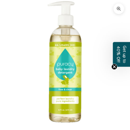 Plant-Powered Baby Laundry Detergent | Puracy