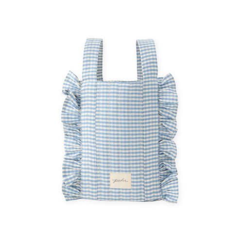 Gingham Stroller Bag - Harbor