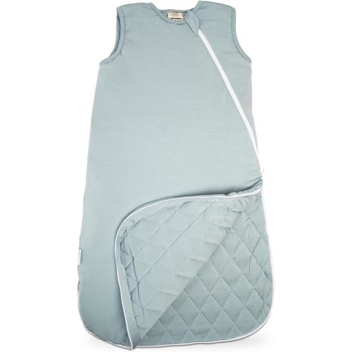 2.5 TOG Baby Sleep Sack - Soft Quilted Bamboo Rayon, Wearable Blanket, Double Zippers Zip-Up