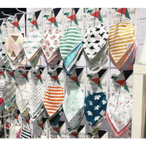 4 Pack Bandanna Bibs Assorted Prints