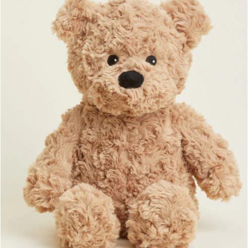 Brown Curly Bear Warmies | Microwavable Brown Curly Bear Warmies Stuffed Animal | Warmies USA
