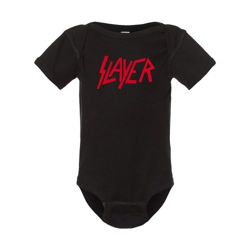 Mari Kyrios Slayer Thrash Speed Metal Rock & Roll Black One Piece Bodysuit Baby Clothes