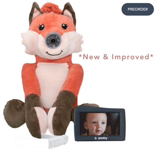 PREORDER (SHIPPING JANUARY 2024) zooby® Baby Monitor | Finley Fox