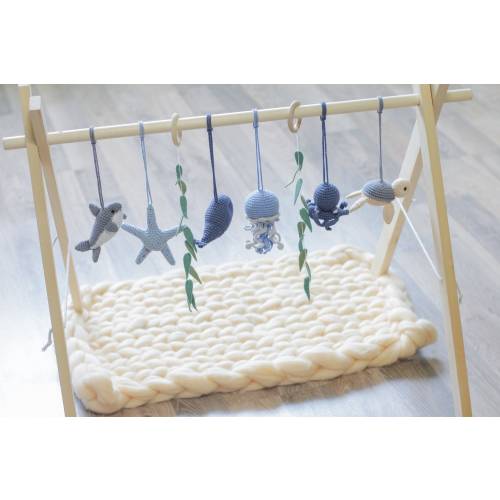 Baby gym toys ocean. Baby play gym hanging toys. Baby play gym toys