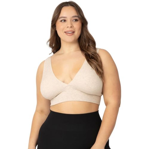 Kindred Bravely Sublime Nursing & Maternity Plunge Bra Crop Top for Breastfeeding