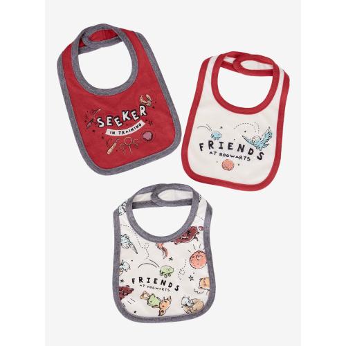 Harry Potter Friends at Hogwarts Chibi Infant Bib Set